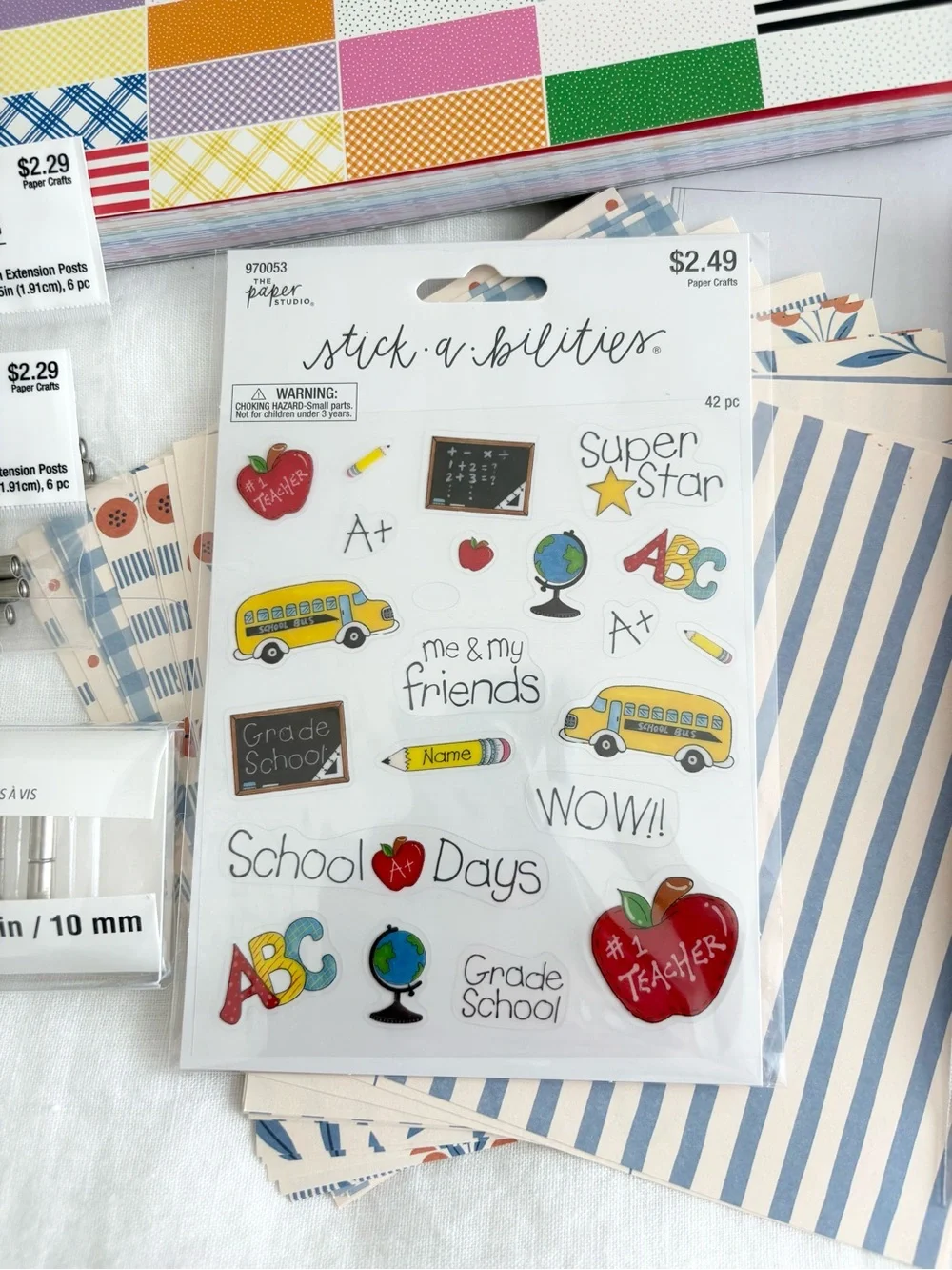 Scrapbook Supplies Bundle